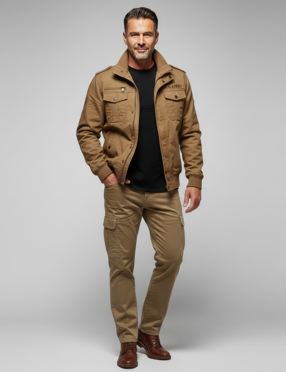 Men's German Military Uniform Archon Special Forces Pilot Jacket