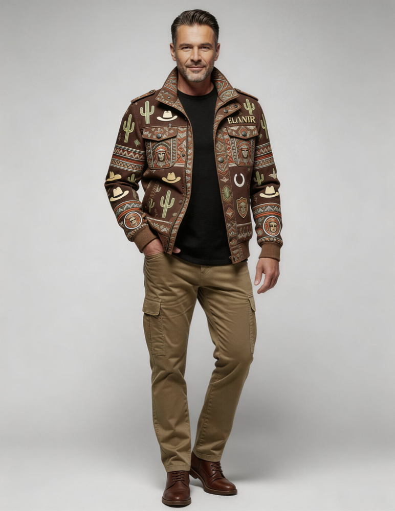 Men's German Military Uniform Archon Special Forces Pilot Jacket