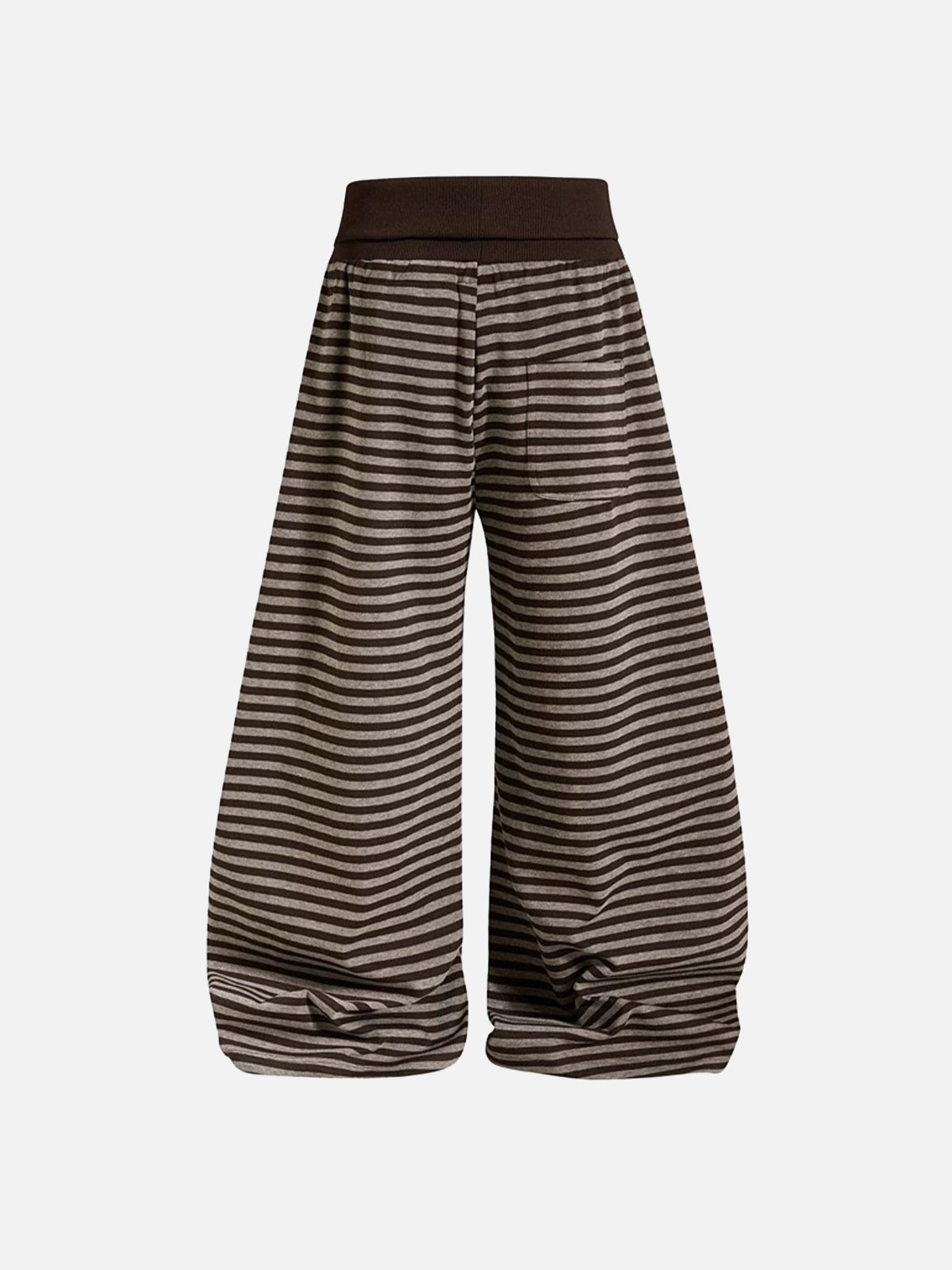Striped Graphic Baggy Sweatpants
